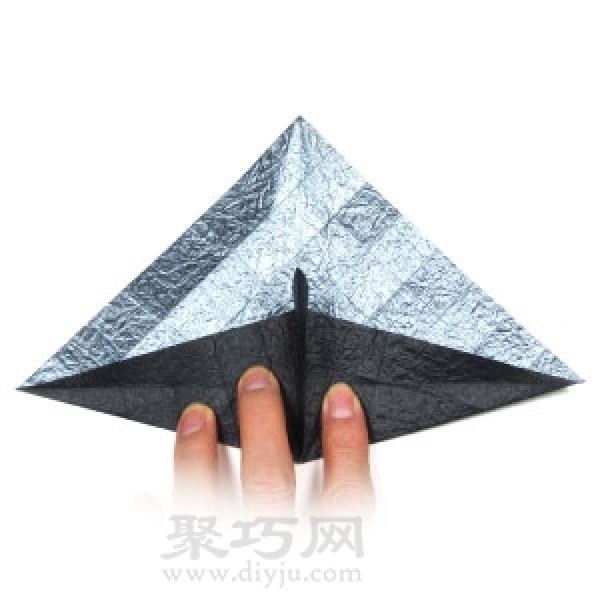 Origami Standing Paper Crane Steps