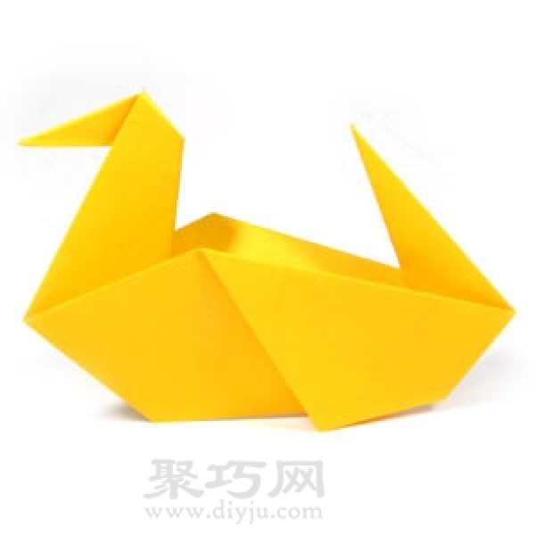 How to fold an origami duck