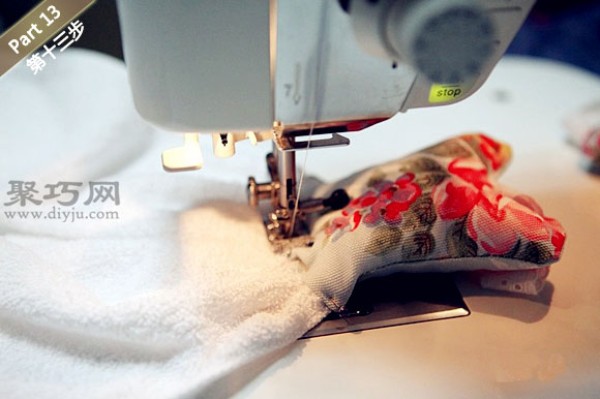 How to DIY a towel hanging handmade rose pattern towel hanging