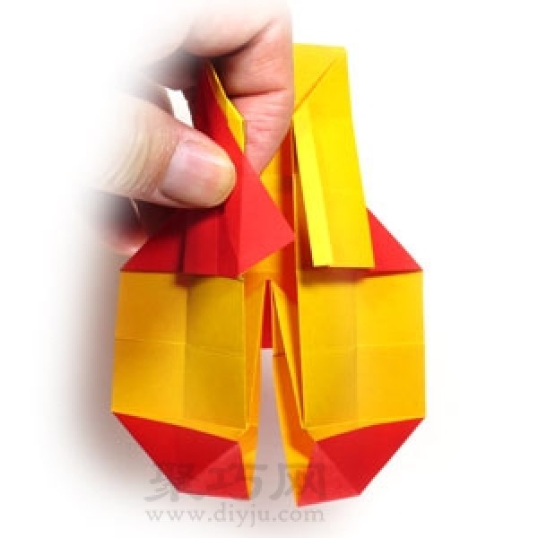 Origami Nutcracker Tutorial Illustrated