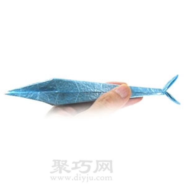 Easy to learn needlefish origami tutorial