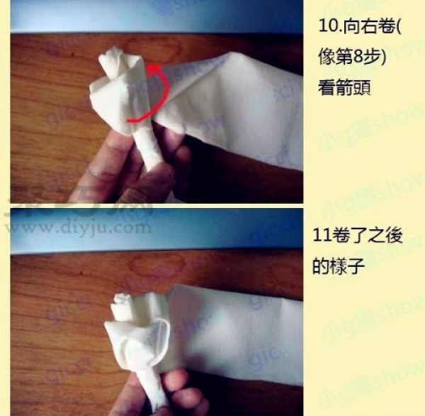 How to fold roses from toilet paper How to fold roses from toilet paper