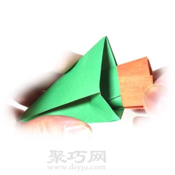 3D Origami Christmas Tree Illustrated Tutorial