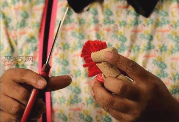 Kindergarten handmade red wine cork, how to DIY cute little wooden horse