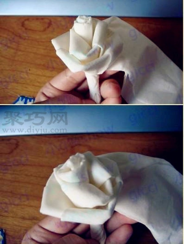 How to fold roses from toilet paper How to fold roses from toilet paper