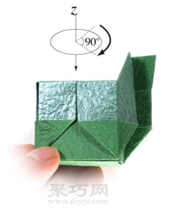 How to fold a three-dimensional cube? This three-dimensional cube folding method will teach you