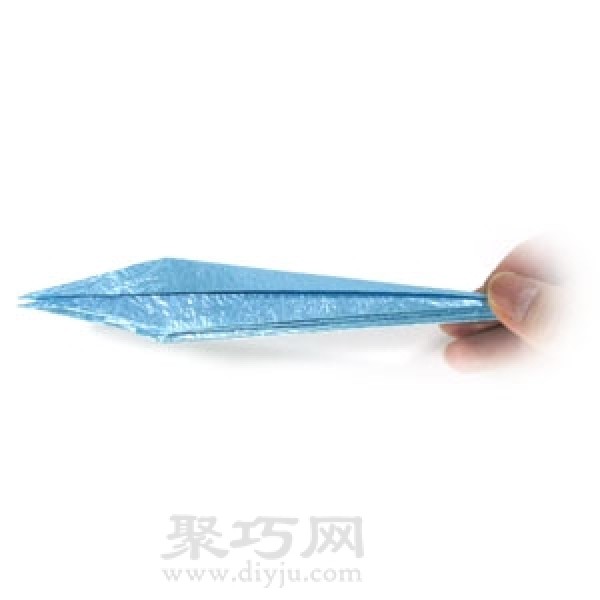 Easy to learn needlefish origami tutorial