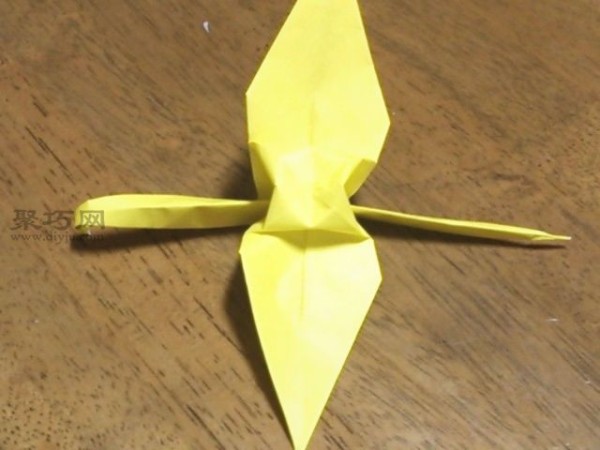 How to fold a 3D dragonfly using paper Insect origami tutorial illustration