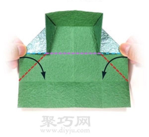 Rectangular Box Origami Illustrated Tutorial