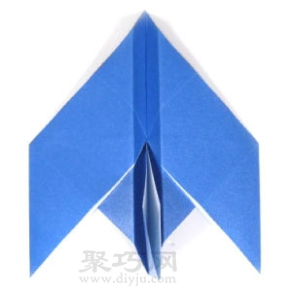 Jet fighter origami tutorial teaches you how to fold a jet aircraft