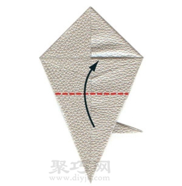 How to fold the big mouth fish origami step by step diagram