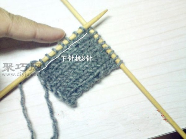 Tutorial on knitting woolen hats for the elderly. Teach you how to knit round woolen hats.