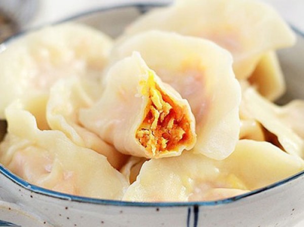 Carrot and Egg Dumpling Filling Recipe and Method for Making Dumplings That Will Not Be Soft