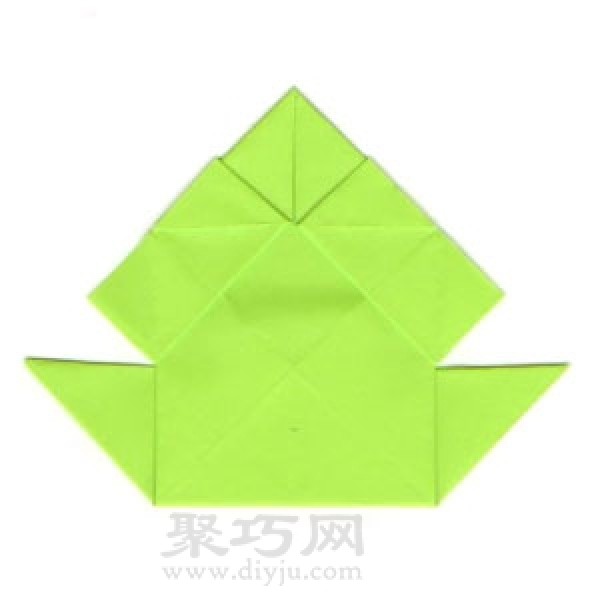 How to fold a jumping frog? Jumping frog origami tutorial