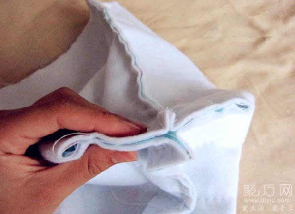 How to make a simple handmade cloth bag, a fresh homemade lunch bag