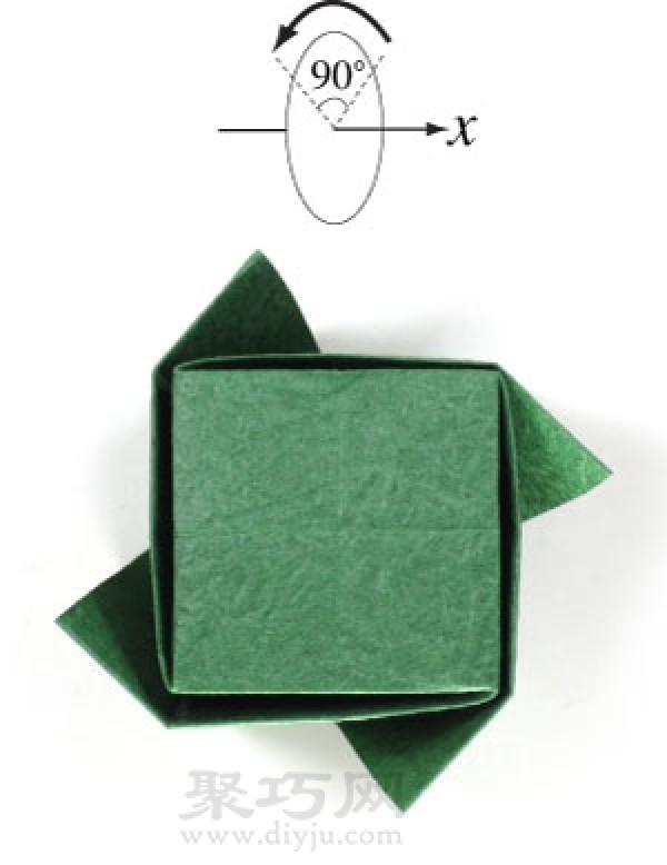 How to fold a three-dimensional cube? This three-dimensional cube folding method will teach you