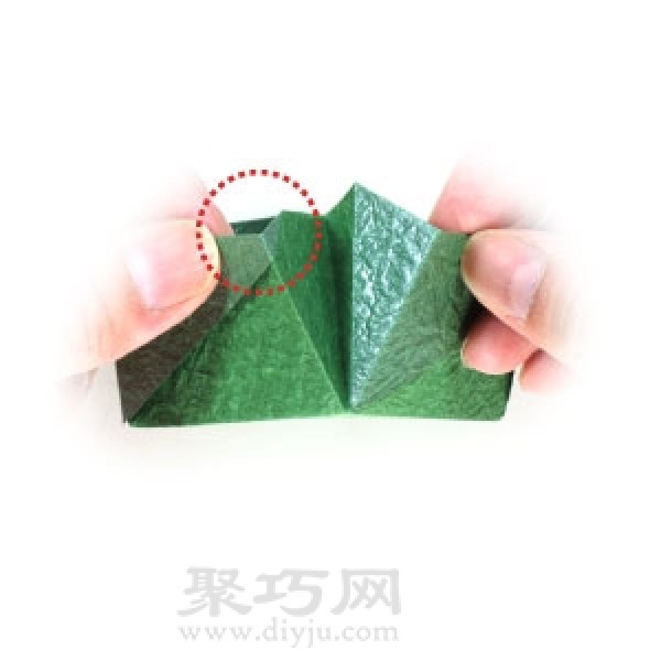 Simple and beautiful square paper box origami illustrated tutorial