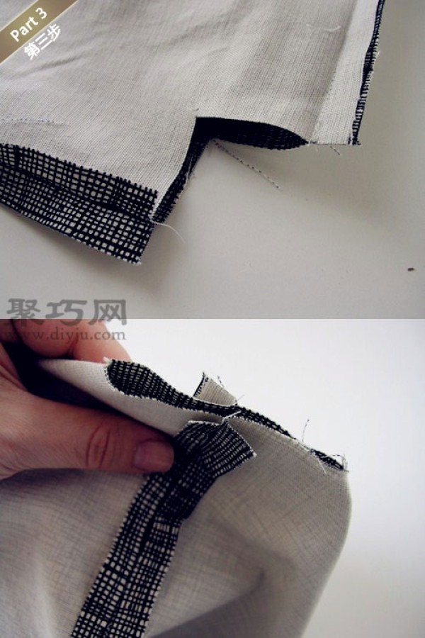 Handmade fabric eco-friendly handbag tutorial teaches you how to DIY fabric handbag