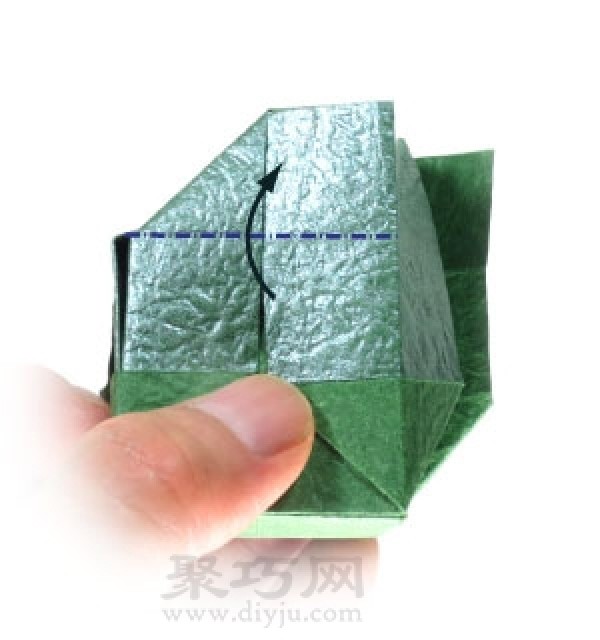 How to fold a three-dimensional cube? This three-dimensional cube folding method will teach you