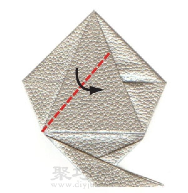 How to fold the big mouth fish origami step by step diagram