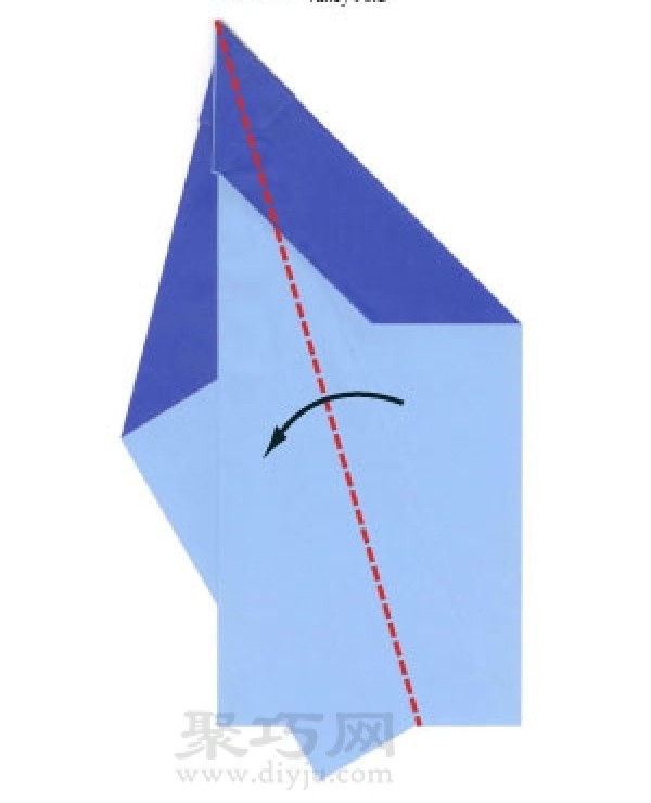 Ultra-fine pointed paper airplane origami tutorial