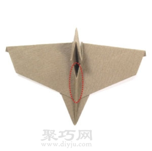 Origami Pterosaur Illustrated Tutorial