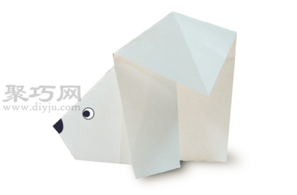 Polar Bear Origami Tutorial Illustrated Learn How to Origami a Polar Bear