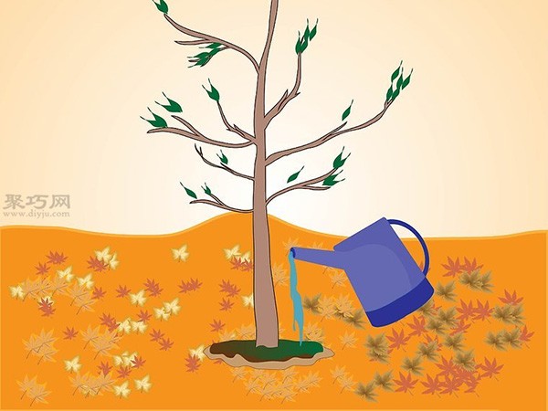 How to plant a tree with a high survival rate. Steps to plant a tree alive.