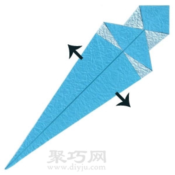 Easy to learn needlefish origami tutorial