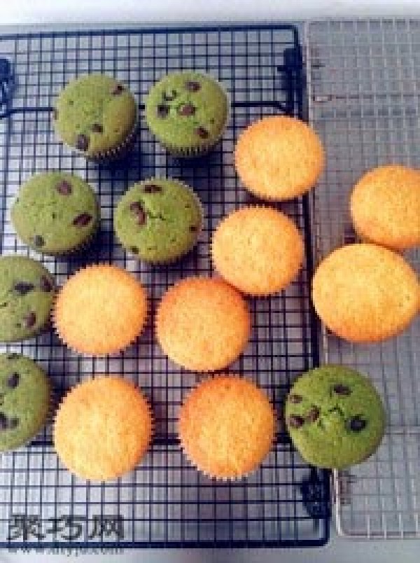 No-fail matcha flavored egg cupcake recipe