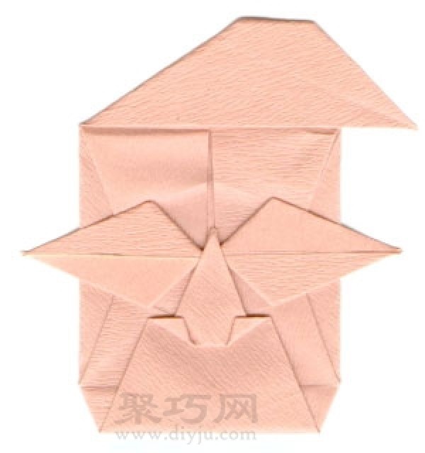 Origami face folding steps