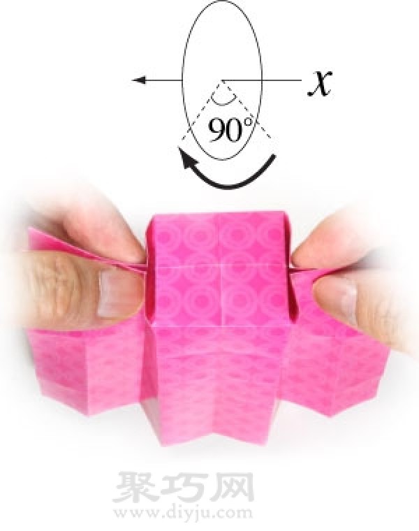 How to make origami 3D candy