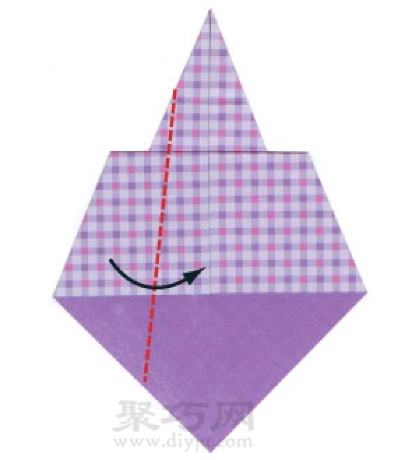 Simple origami tie folding method for small classes, allowing children to easily learn to fold ties