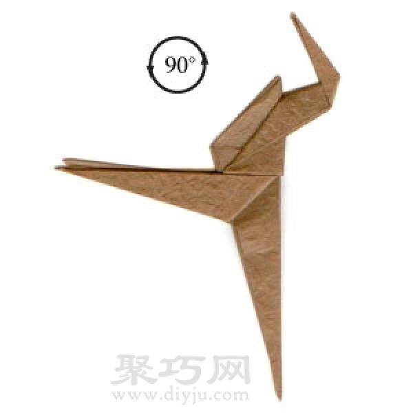 Origami Velociraptor Folding Steps