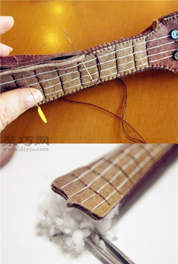 DIY Fabric Guitar A super cute fabric toy tutorial