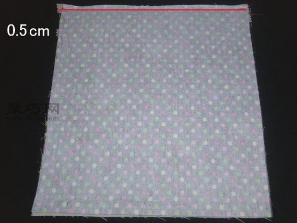 Zipper cosmetic bag handmade tutorial Teach you how to make a zippered handmade bag