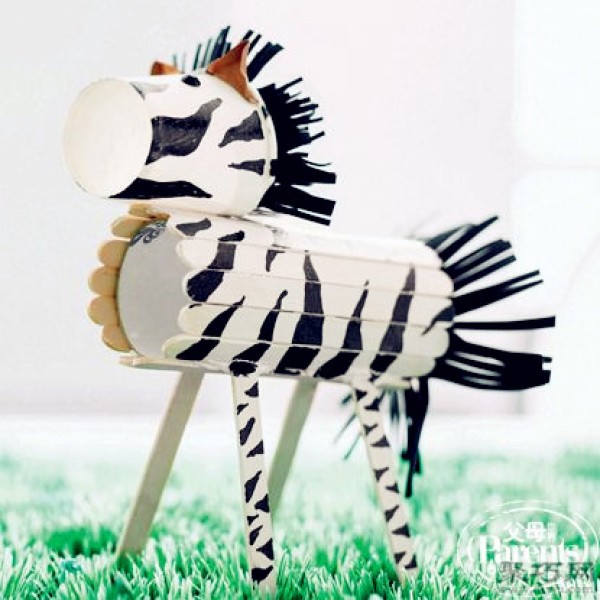 How to use popsicle sticks to make windy pony from waste materials