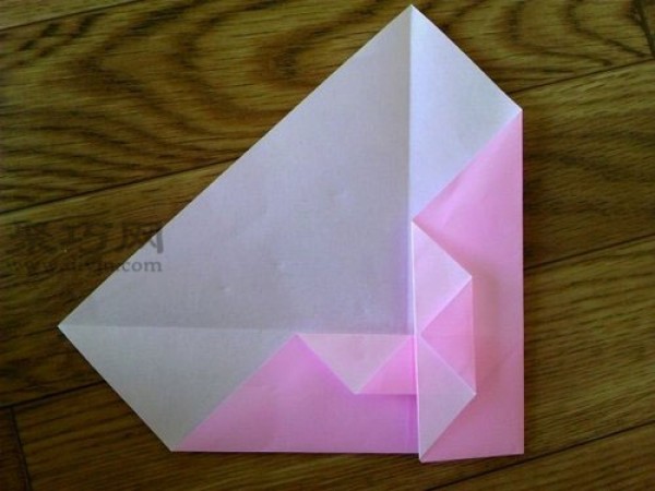 How to fold a windmill love letter envelope DIY illustration of folding a love letter envelope