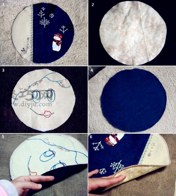 How to DIY Hand Warming Mouse Pad Round Hand Warming Mouse Pad Handmade Tutorial