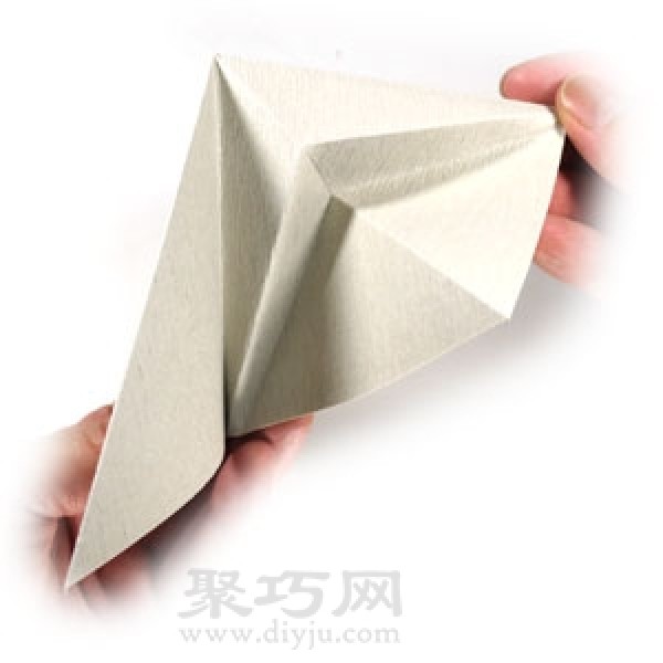 Big-eared elephant origami steps