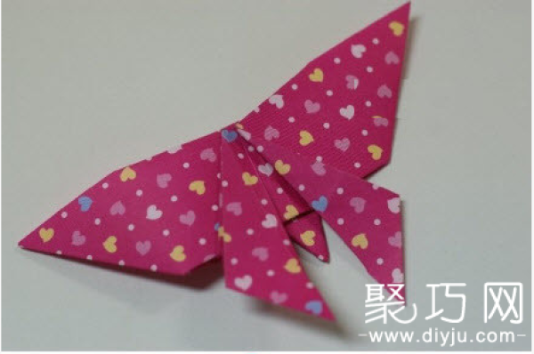 Simple Butterfly Origami Illustrated Tutorial: Teach you how to fold paper butterflies