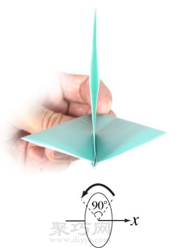 Simple origami jet airplane folding method. Teach you how to fold a jet airplane.