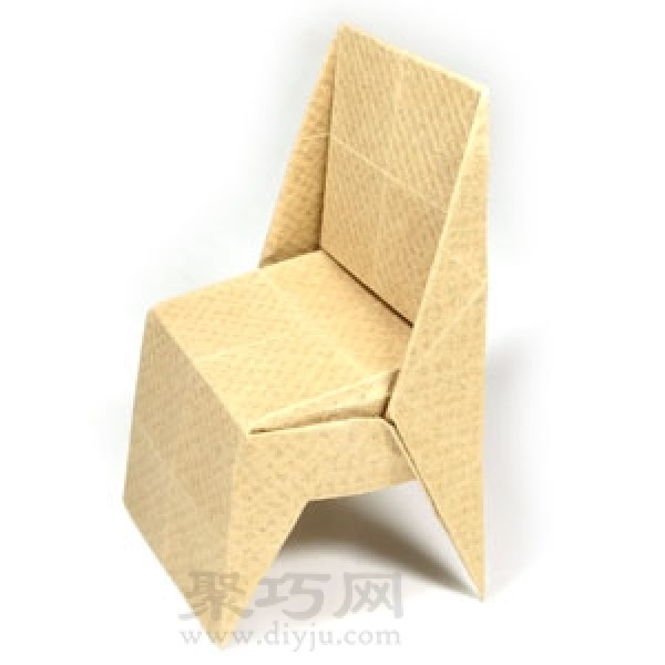 Advanced Origami Chair Illustrated Tutorial