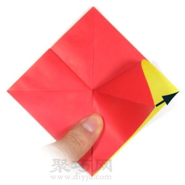 How to make origami heart shape by hand