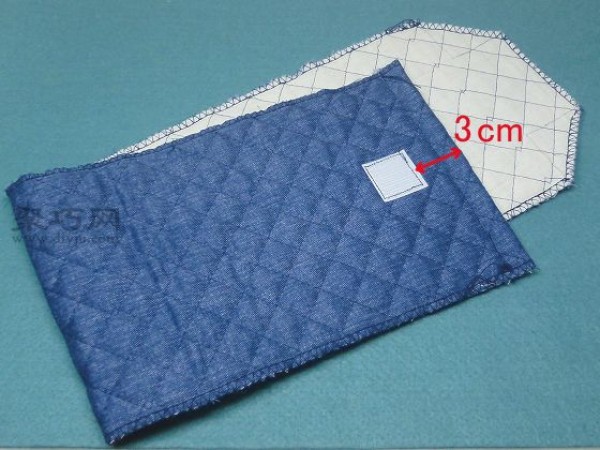 Mini mobile phone bag hand-making tutorial teaches you how to make a mobile phone clamshell bag