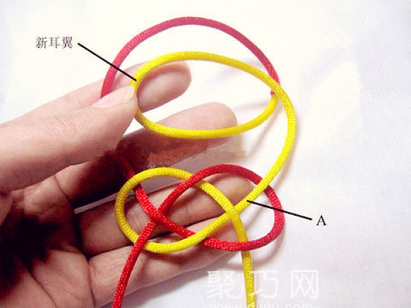 Tutorial on simple wide mesh knotting method with illustrations of Chinese knotting method