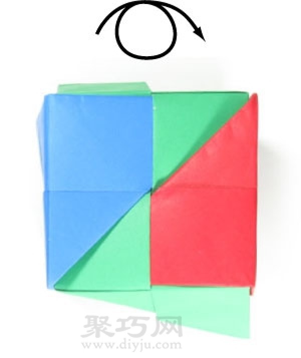 How to fold a three-dimensional paper Rubiks Cube? Illustrated tutorial on Rubiks Cube origami method