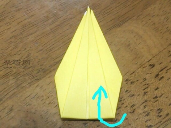 How to fold a 3D dragonfly using paper Insect origami tutorial illustration