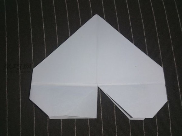 Simple and beautiful, teach you how to make heart origami using rectangular origami