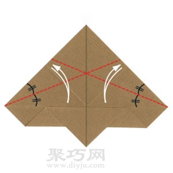 Origami Pterosaur Illustrated Tutorial